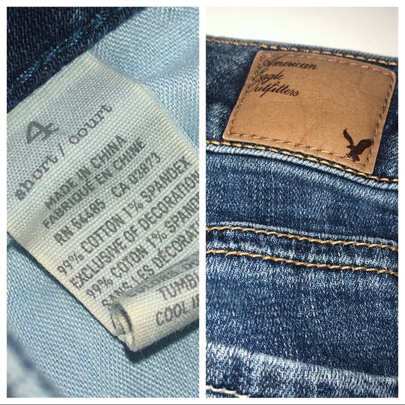 🦋American Eagle Stretchy SkinnyJeans, 4 Short - Picture 16 of 16